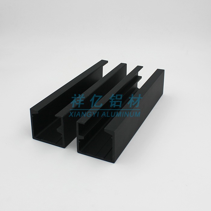 工业铝型材吊轨黑色氧化2