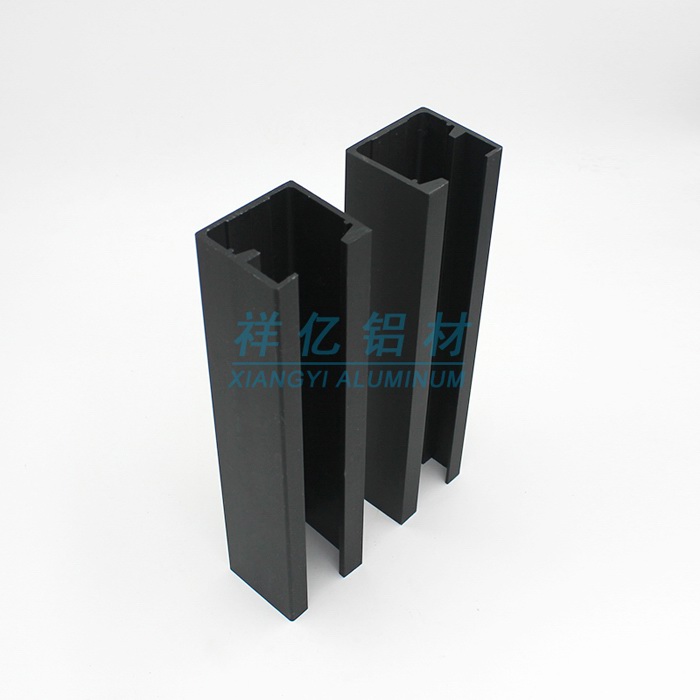 工业铝型材吊轨黑色氧化3
